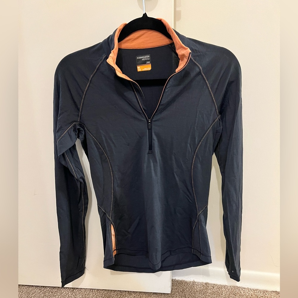Grey icebreaker base layer, women’s m